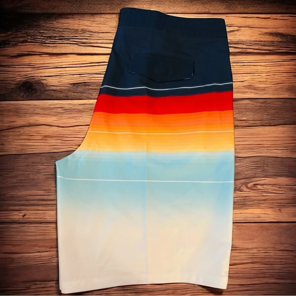 Goodfellow & Co Striped board Shorts –‎ Size 40 NWT